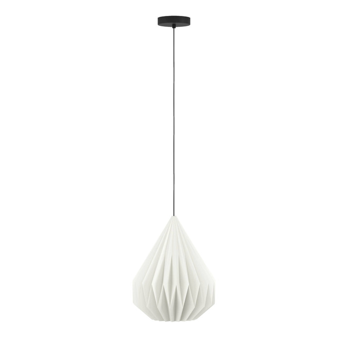 Eglo Minting pendel Ø31 cm hvid/sort